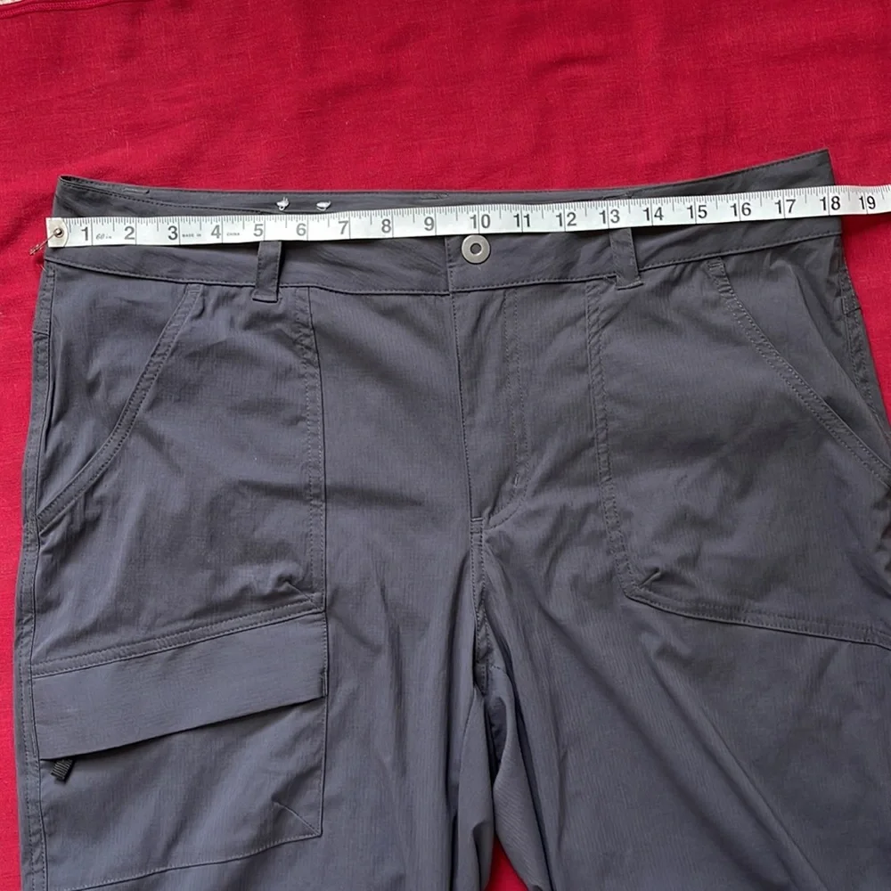 NWOT Columbia Sz 14 Charcoal Grey Clam Diggers - Picture 8 of 12